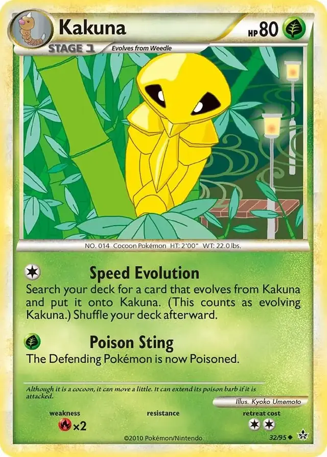 Kakuna - Pokemon Unleashed #32