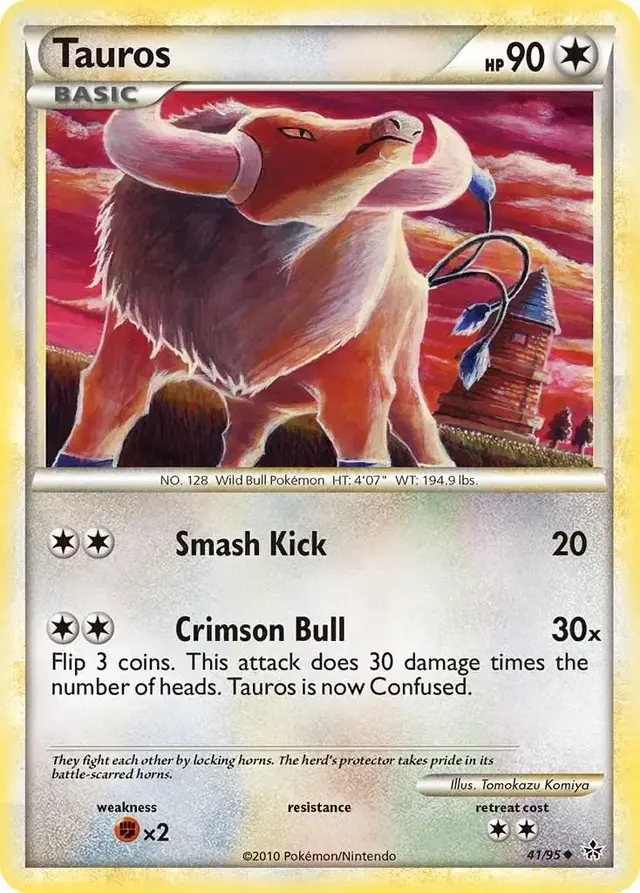 Tauros - Pokemon Unleashed #41
