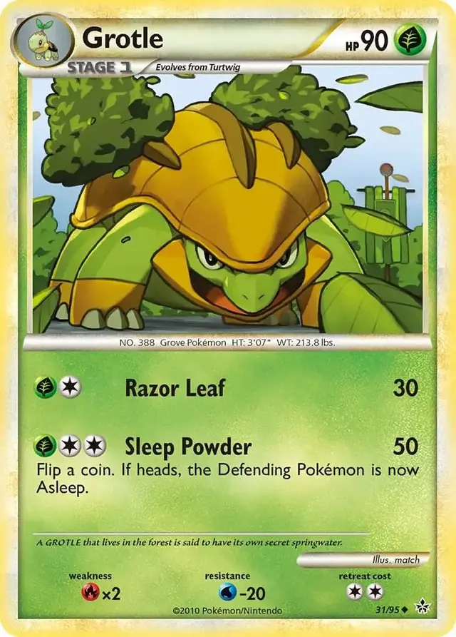 Grotle - Pokemon Unleashed #31