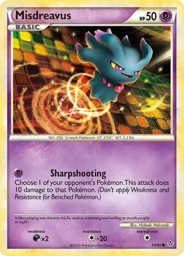 Misdreavus - Pokemon Unleashed #54