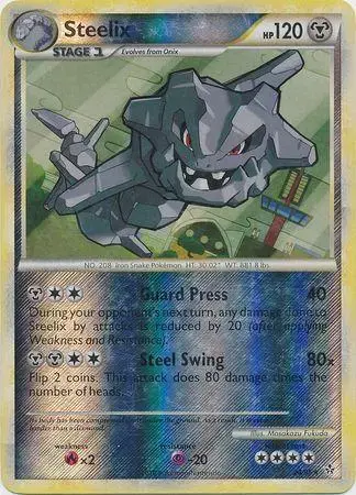 Steelix [Reverse Holo] - Pokemon Unleashed #24