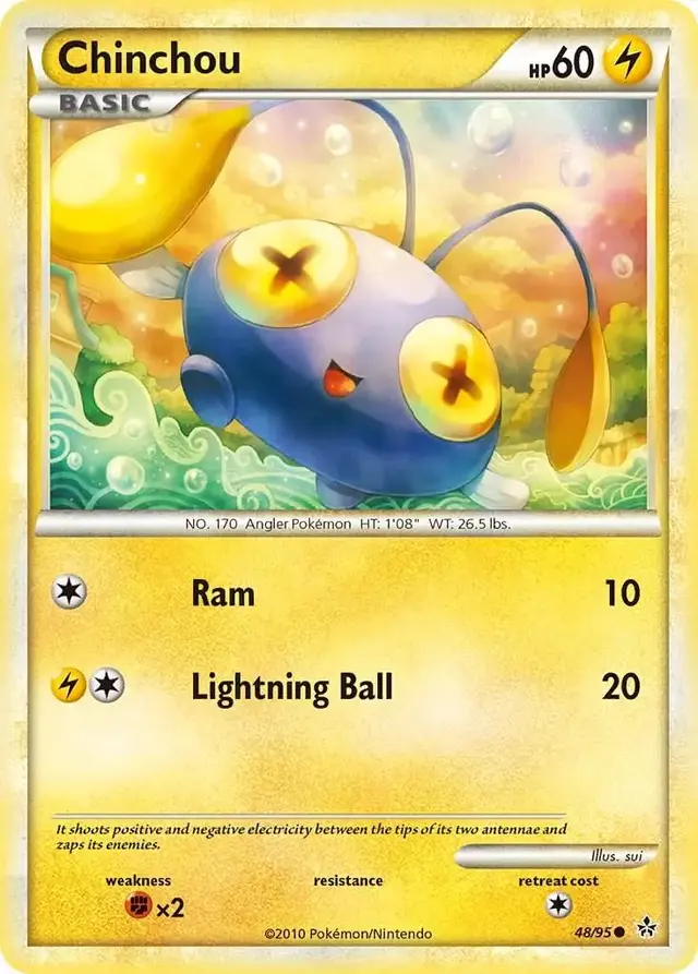 Chinchou - Pokemon Unleashed #48