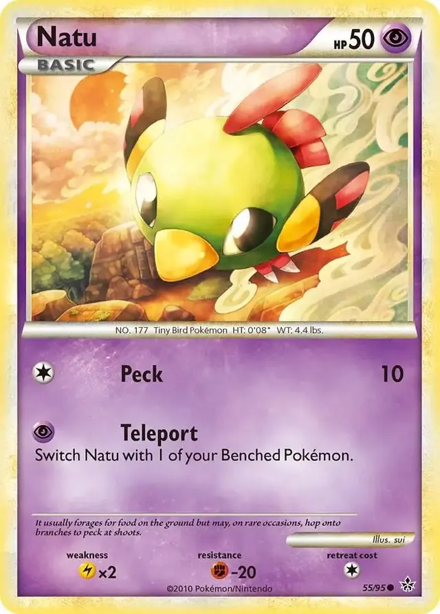 Natu - Pokemon Unleashed #55