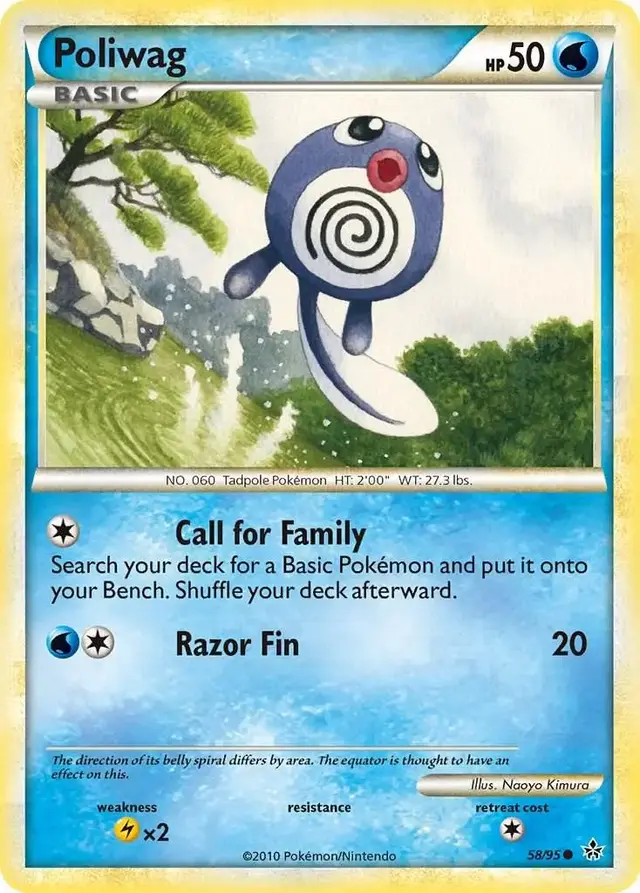 Poliwag - Pokemon Unleashed #58