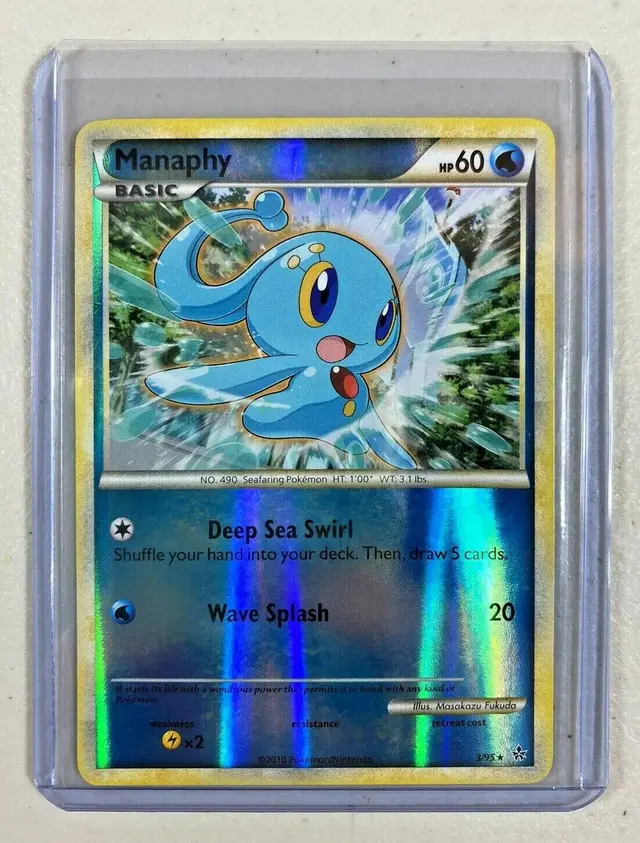 Manaphy [Reverse Holo] - Pokemon Unleashed #3