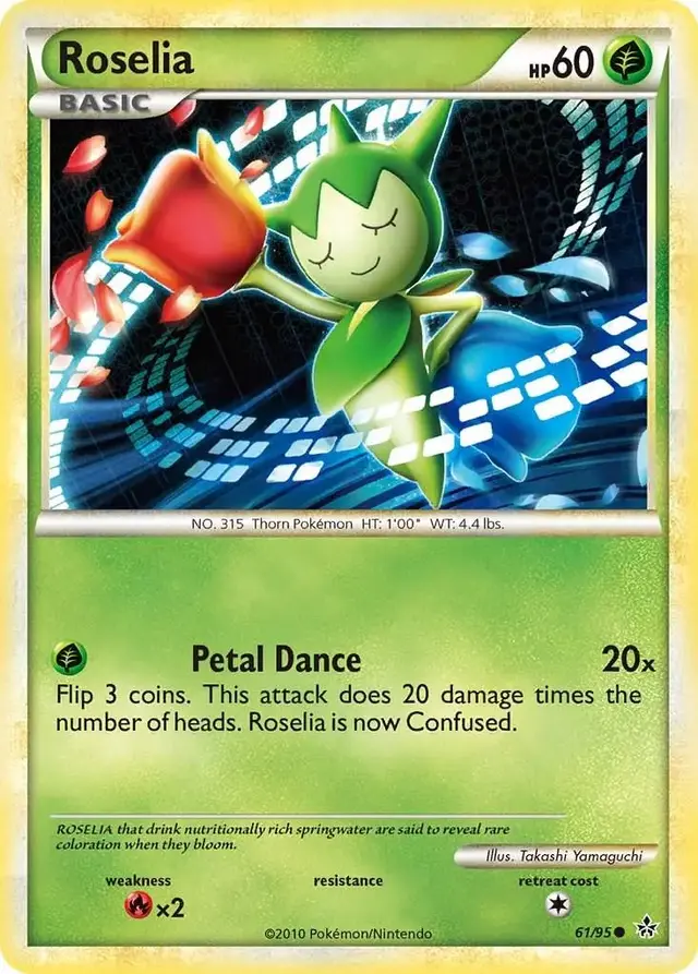 Roselia - Pokemon Unleashed #61