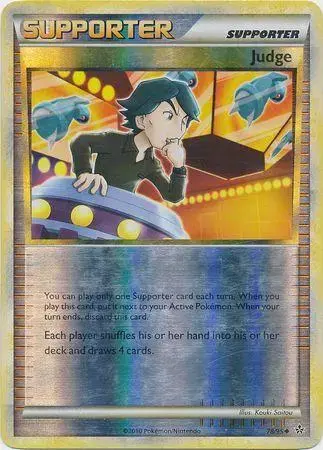 Judge [Reverse Holo] - Pokemon Unleashed #78