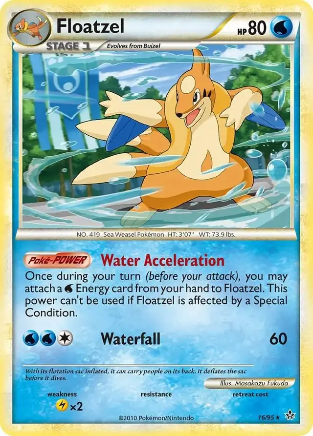 Floatzel - Pokemon Unleashed #16