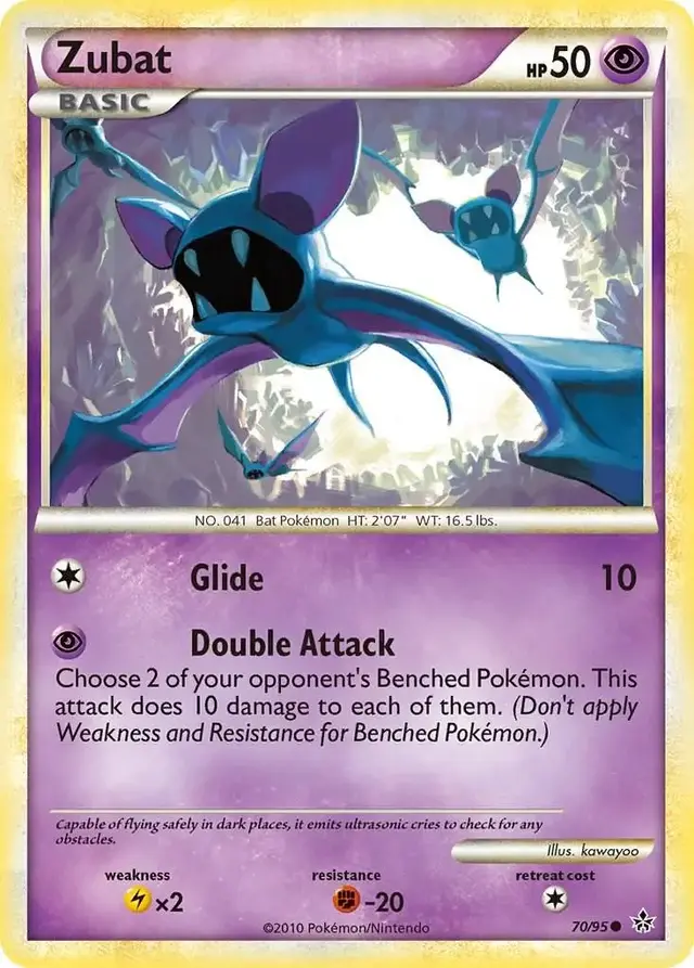 Zubat - Pokemon Unleashed #70