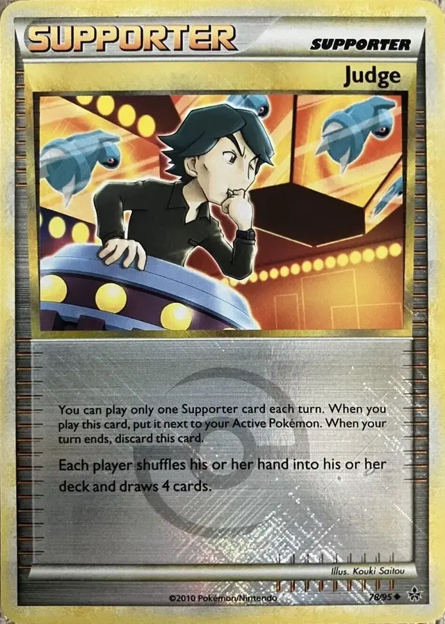 Judge [League Promo] - Pokemon Unleashed #78