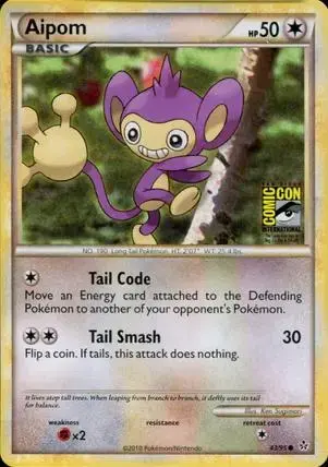 Aipom [San Diego Comic Con] - Pokemon Unleashed #43