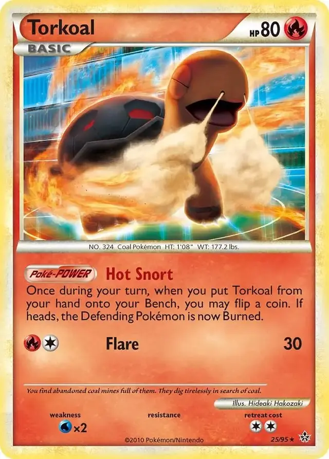 Torkoal - Pokemon Unleashed #25