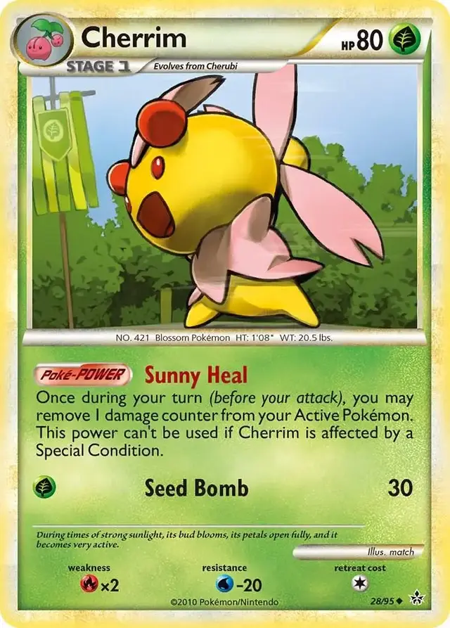 Cherrim - Pokemon Unleashed #28