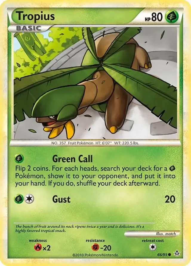 Tropius - Pokemon Unleashed #66
