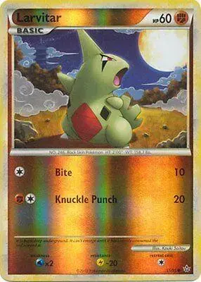 Larvitar [Reverse Holo]