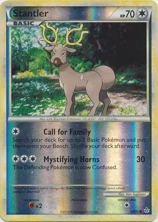 Stantler [Reverse Holo] - Pokemon Unleashed #64