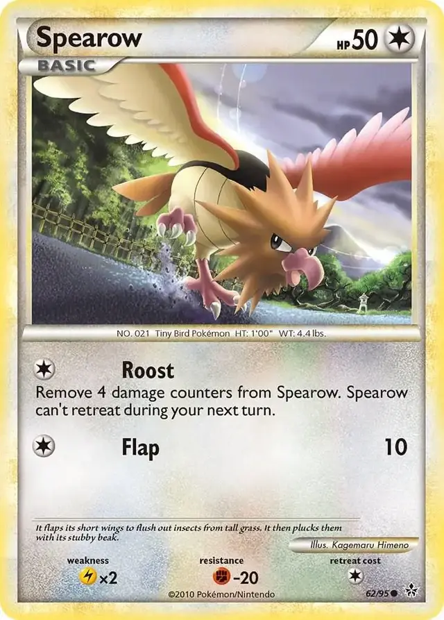 Spearow - Pokemon Unleashed #62