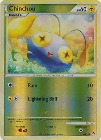 Chinchou [Reverse Holo] - Pokemon Unleashed #48