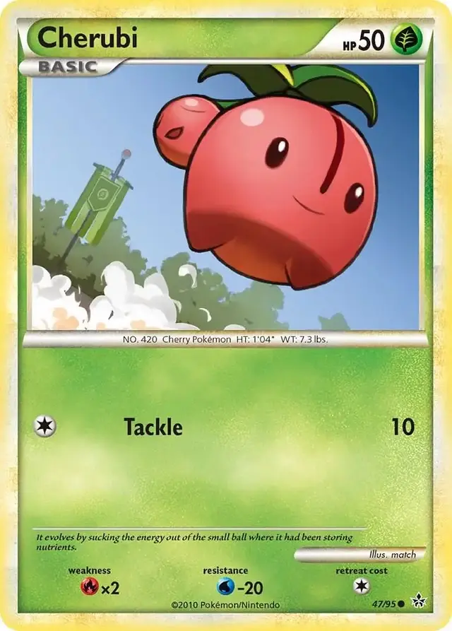 Cherubi - Pokemon Unleashed #47