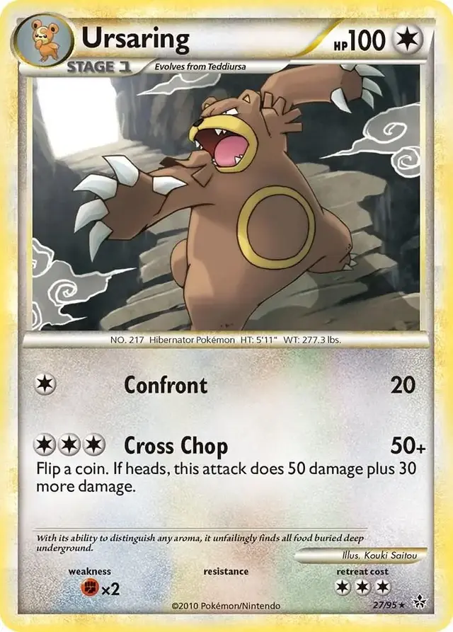 Ursaring - Pokemon Unleashed #27