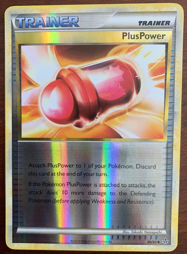 PlusPower [Reverse Holo] - Pokemon Unleashed #80