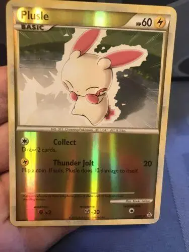 Plusle [Reverse Holo] - Pokemon Unleashed #36