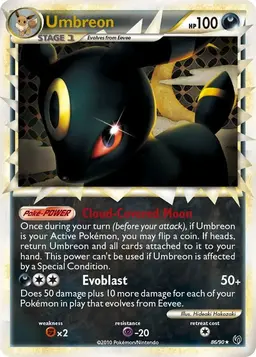 Umbreon Prime #86 - Pokemon Undaunted