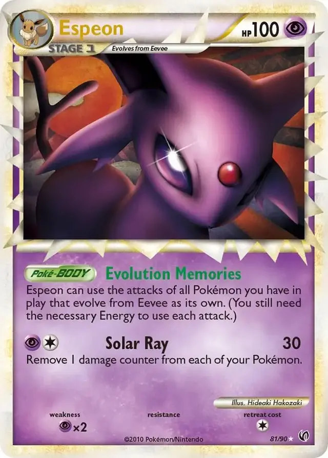 Espeon Prime - Pokemon Undaunted #81