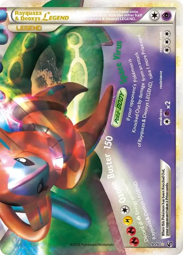 Rayquaza & Deoxys LEGEND - Pokemon Undaunted #90