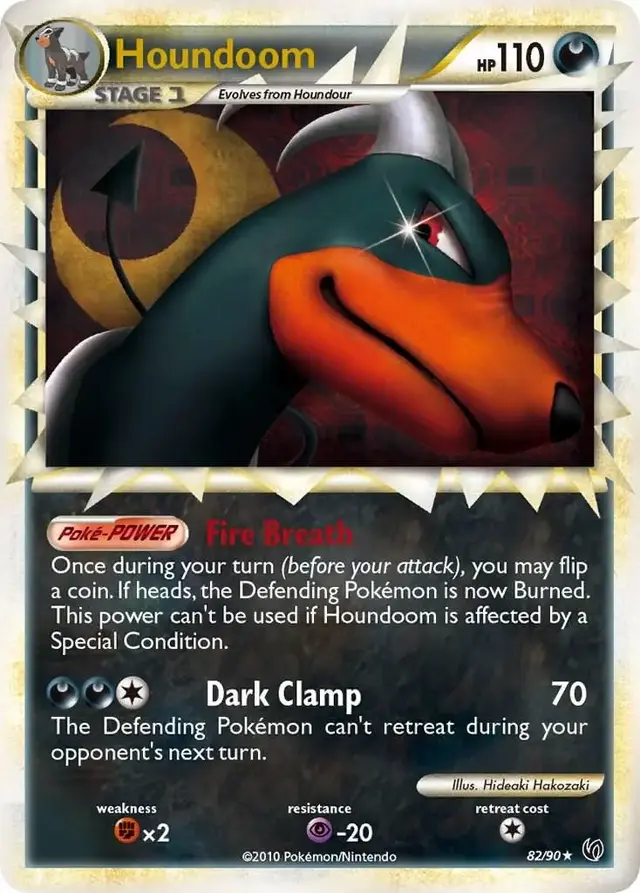 Houndoom Prime - Pokemon Undaunted #82