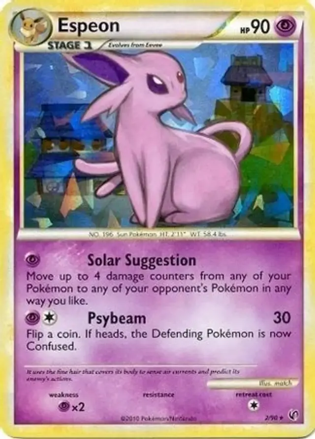 Espeon [Cracked Ice Holo] - Pokemon Undaunted #2