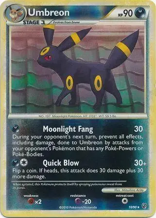 Umbreon [Reverse Holo] - Pokemon Undaunted #10