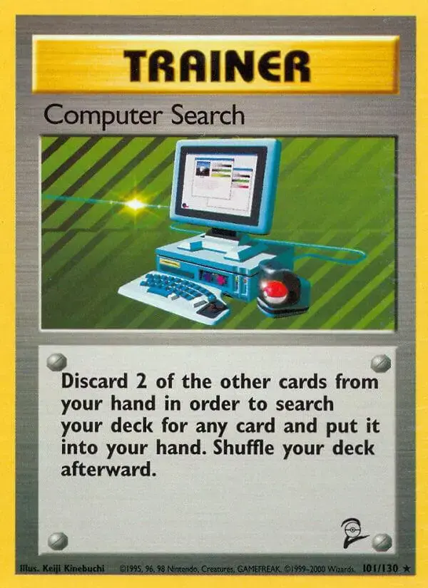 Computer Search - Pokemon Base Set 2 #101