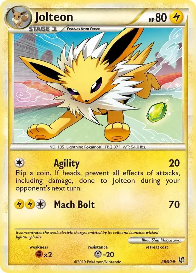 Jolteon - Pokemon Undaunted #28
