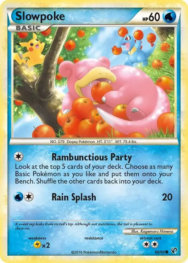 Slowpoke - Pokemon Undaunted #66