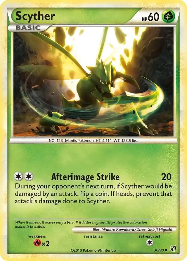 Scyther - Pokemon Undaunted #36
