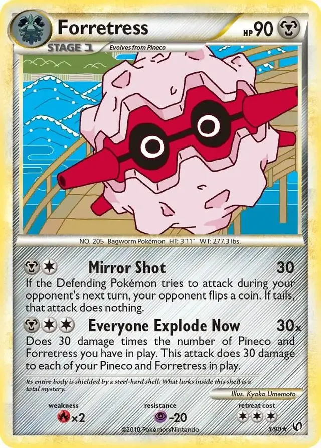 Forretress - Pokemon Undaunted #3
