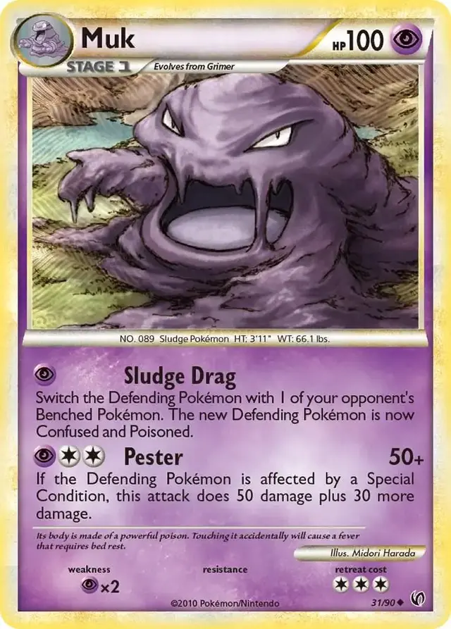 Muk - Pokemon Undaunted #31