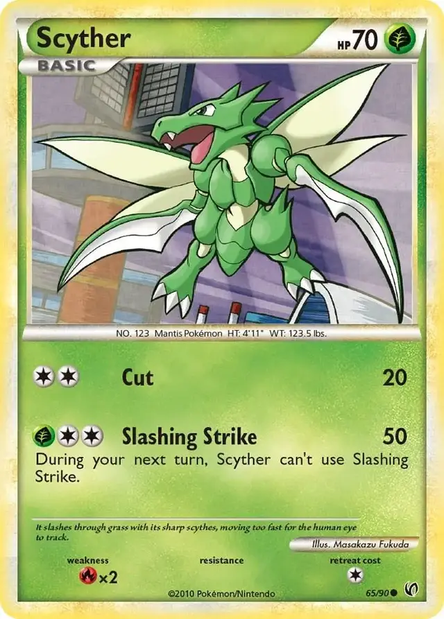 Scyther - Pokemon Undaunted #65