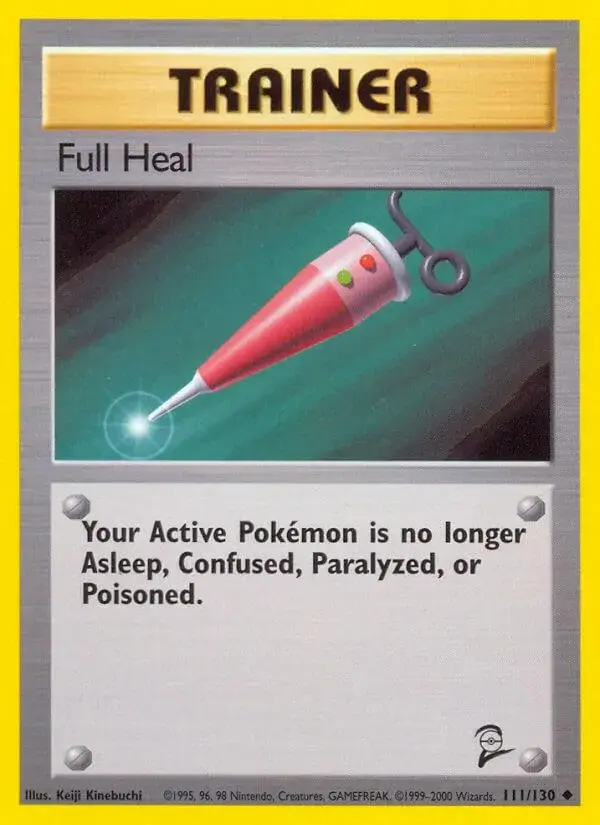 Full Heal - Pokemon Base Set 2 #111