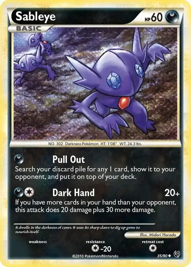 Sableye - Pokemon Undaunted #35