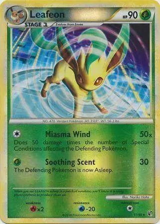 Leafeon [Reverse Holo]