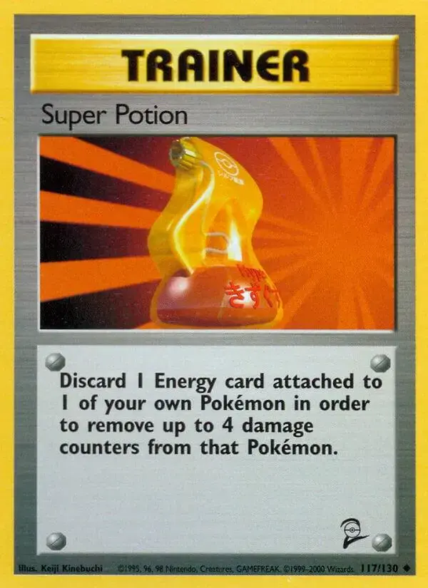 Super Potion - Pokemon Base Set 2 #117