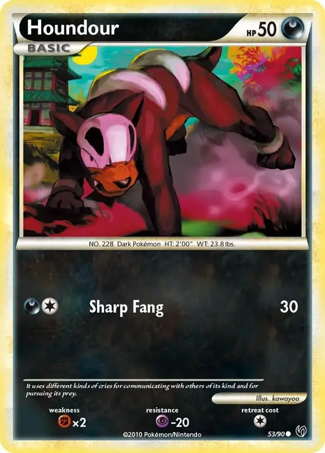 Houndour - Pokemon Undaunted #53