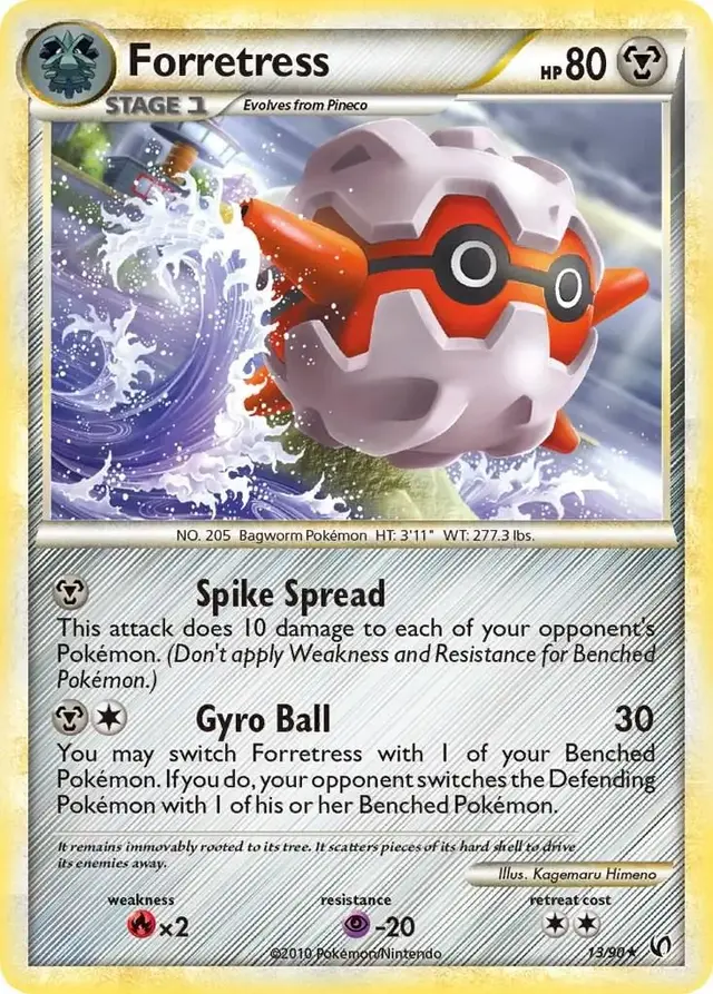 Forretress - Pokemon Undaunted #13
