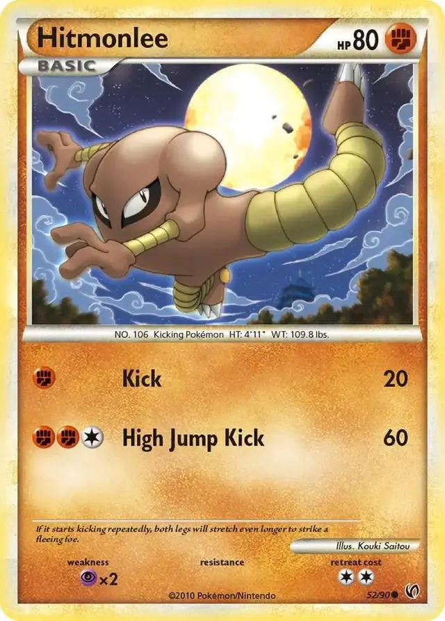 Hitmonlee - Pokemon Undaunted #52