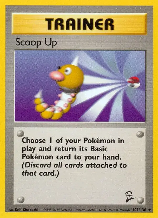 Scoop Up - Pokemon Base Set 2 #107