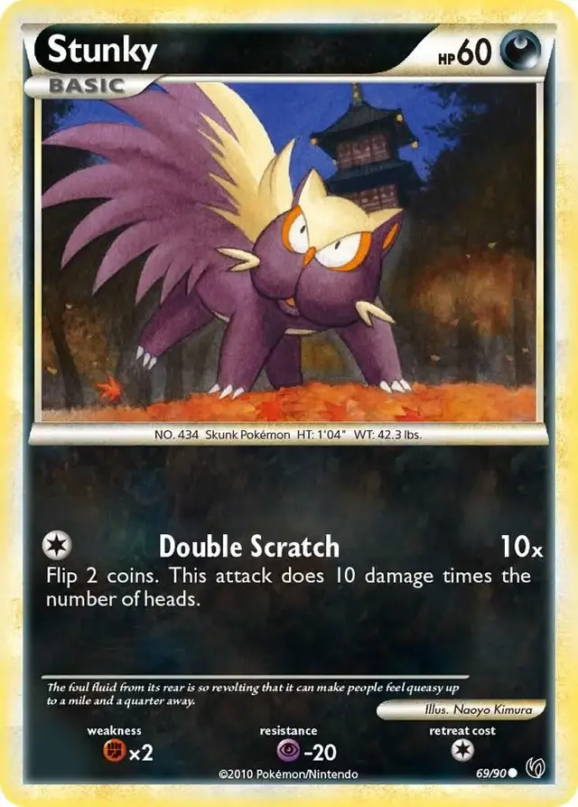 Stunky - Pokemon Undaunted #69