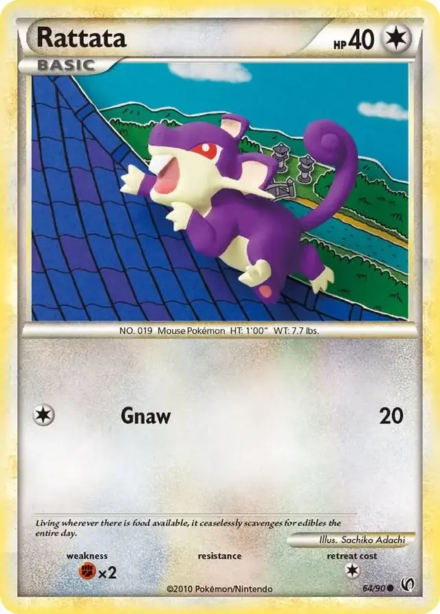 Rattata - Pokemon Undaunted #64