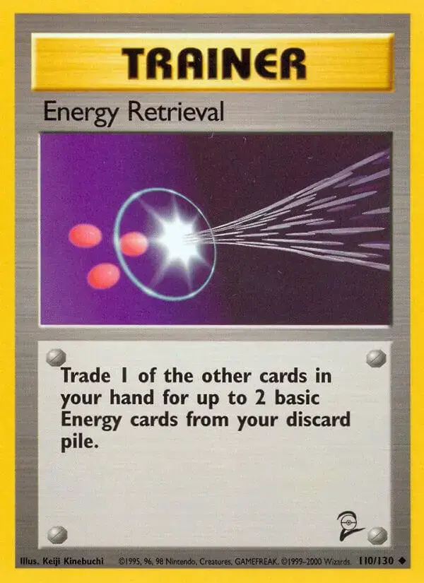 Energy Retrieval - Pokemon Base Set 2 #110